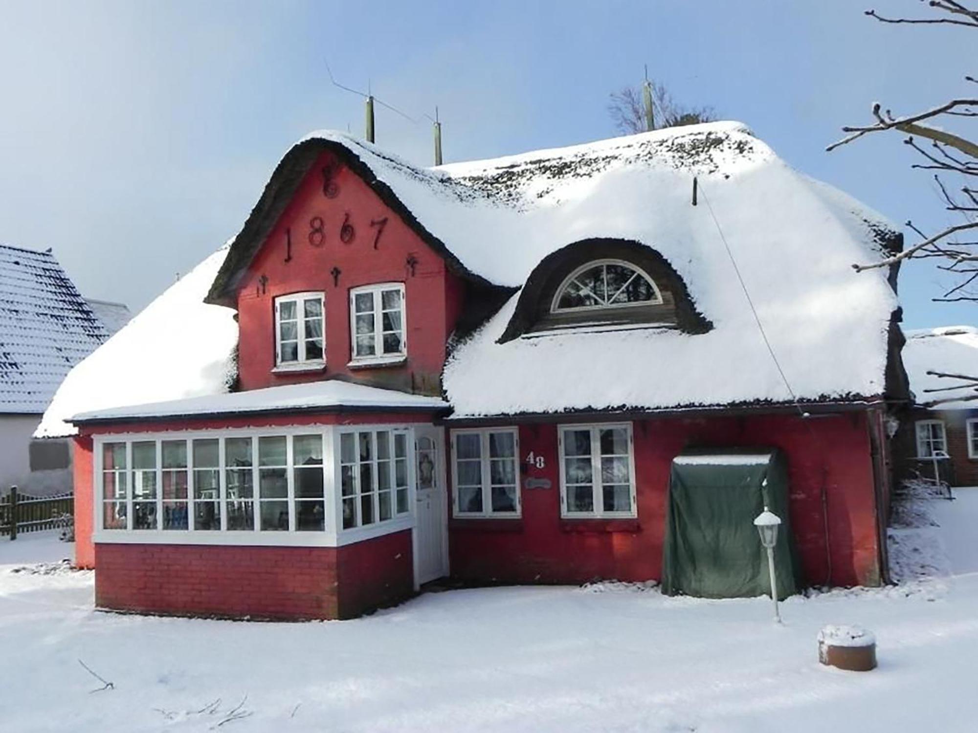 Hüs Sanskiin Ferienwohnung *Brombelbei* Suddorf Exterior foto