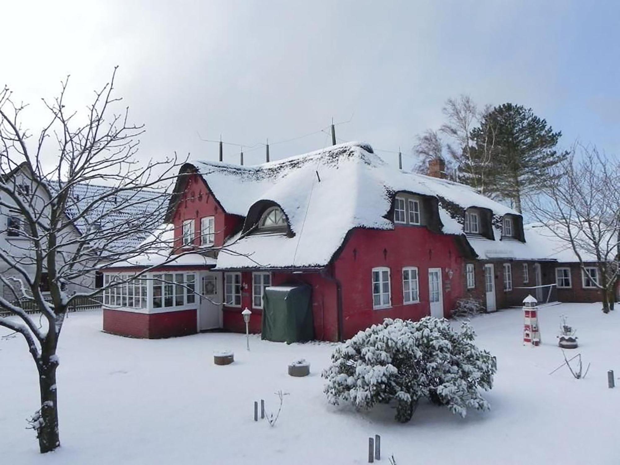 Hüs Sanskiin Ferienwohnung *Brombelbei* Suddorf Exterior foto